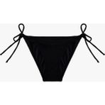 Koton Yanları Bağlamalı Ipli Dokulu Bikini Altı - 38 - Siyah