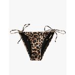 Koton Yanları Ipli Leopar Desenli Bikini Altı