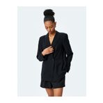 Koton Yeni Sezon Uzun Kollu Düğmeli Cepli Kruvaze Oversize Blazer Ceket