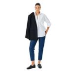 Koton Yüksek Bel Crop Düz Paça Mom Fit Denim Pantolon - Mom Jean