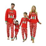 Kouric pijama Noel ailesi, kardan adam Noel pijama aile seti, pijama erkek uzun Noel, Noel pijamaları çiftler, erkekler için hediyeler Noel, erkekler M