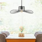 Kovboy Endüstriyel Siyah Avize, 50 Cm