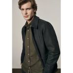 Koyu Füme Gömlek Yaka Casual Slim Fit Esnek Mont 1007255122