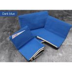 Koyu Mavi 210X120MM Midori Gezginler Için Vintage Saklama Çantası Dizüstü Fermuarlı Cebi Retro Kanvas Kart Tutucu Dosya Çantası Okul Kırtasiye (Yurt Dışından) - Renkli - Notebooks