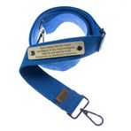 Koyu Mavi Renk, Çapraz Çanta İçin Ayarlanabilir Uzunluk İsminize Özel Omuz Askısı, 120 Cm, Yüksek Kalite Aksesuar, Günlük Kullanıma Uygun, Ultra Kalite 4 cm Genişliğinde Pamuk Kolon