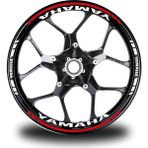 Koyu Sarı Yamaha mt 10 Sp Takım Jant Sticker Etiket - Çok Renkli