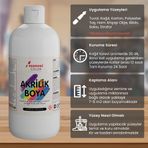 Koyu Yeşil Akrilik Boya 500gr