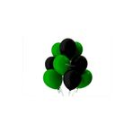 Koyu Yeşil-Siyah Pastel Soft Balon 50 Adet + 5 Metre Balon Zinciri