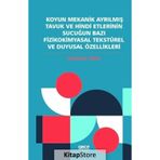 Koyun Mekanik Ayrılmış Tavuk ve Hindi Etlerinin Sucuğun Bazı Fizikokimyasal Tekstürel ve Duyusal Özellikleri - Abdülkadir Dilber