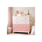 Koza %100 MDF Bohem Pembe Bebek&ÇocukOdası Şİfonyer
