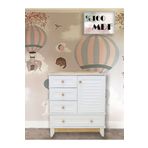 Koza %100 MDF Nova Bebek & Çocuk Şifonyer