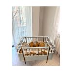 Koza Bohem %100 Mdf Ahşap Beyaz 80X130 Cm ( 80X180 Cm ) Büyüyen Beşik Karyola ( Sabit )