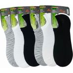 Koza Erkek 6'lı Bambu Kokulu Dikişsiz Soft Yıkamalı Sneaker Çorap - 40 - 45 - Asorti
