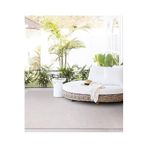 Koza Halı Fresco Ekru Natural Iskandinav Jüt Yıkanabilir Halı Kilim Balkon Mutfak Salon Koridor Halısı 20522a, 120 x 180