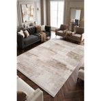 Koza Halı Koza Hayad Mirage Krem Vizon Halı Kilim Salon Oturma Odası Yatak Odası Koridor Makine Halısı A3786C