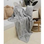 Koza Home 15006 160x220 cm Plaid Gri Tek Kişilik Battaniye