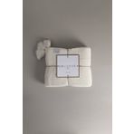 Koza Home 37102 130x170 cm Miel Krem Kenarı Ponponlu Tv Battaniyesi
