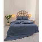 Koza Home 9554A Pacifico Navy Çift Kişilik Nevresim Takımı