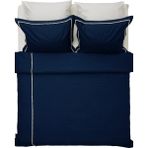 Koza Home Boho Saçaklı Mavi Nevresim Takımı 200 x 220 cm Desenli Çift Kişilik