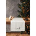 Koza Home Charm Özel Çam Ağacı İşlemeli Krem Runner 45x140 35262A