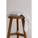 Koza Home Ivory Beyaz Bordürlü Mikro Fiber%100 Pamuk 2'li Banyo Havlusu Seti 50x90-70x140 1101A