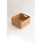 Koza Home Meander Rattan Orta Boy Saklama Kutusu & Dekoratif Sepet 30x28x16 cm 4584