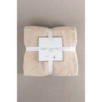 Koza Home Twin Battaniye Soft Pamuklu Tek Kişilik Tv Battaniye Kahve Krem 150 x 200 5016A - 150 x 200 cm - Krem - Kahverengi