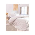 Koza Home Viento Nevresim Takımı Pamuk Ekru Mavi Çizgili Mavi Çift Kişilik 200x220 9510a