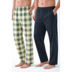 Koza İç Giyim Erkek Pamuklu 2'li Tek Alt Pijama - Yeşil - Füme