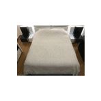 Koza Mix towel Çok Amaçlı Pamuklu Örtü Pike Yatak Örtüsü Çekyat Zebra Bej 240x220cm