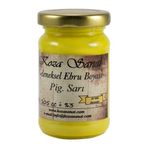 Koza Pigment Sarı Ezilmiş Boya 105 cc Ebru Boyası