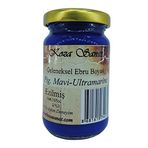 Koza Sanat Geleneksel Ebru Boyası Ezilmiş Pigment Mavi Ultramarin 105 cc