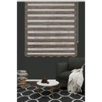 Koza Stor 125V03 Açık Kahve Kırçıllı Bambu Zebra 110x200 cm Stor Perde