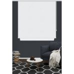 Kozastor Stor Perde, Kırık Beyaz, Alüminyum Sistem - 110 x 200 cm
