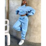 Kozia Outdoors Kapşonlu Esofman Takımı Sweatshirt Jogger Bebek Mavi