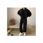 KOZİA OUTDOORS MALKOCBEY KADIN Basic Düz Eşofman Takımı Sweatshirt Jogger