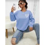 Kozia Outdoors Oyaka Oversize Unisex Sweatshirt Mavi