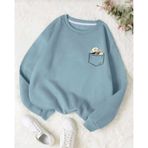 Kozia Outdoors Oyaka Oversize Unisex Sweatşhirt Maviı Mavi