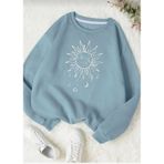 Kozia Outdoors Oyaka Oversize Unisex Sweatşhirt Maviii Mavi