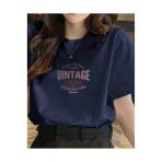 Kozia Outdoors Vintage Baskılı Oversize Basic Unisex Tişört Günlük Rahat Tasarım