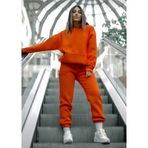 Kozia Outdoorskapşonlu Esofman Takımı Sweatshirt Jogger Turuncu