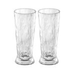 Koziol Superglass 2'li Şeffaf Set 300 ml Bardak