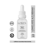 Kozmetik Lowes Göz Altı Serumu – Morluk, Şişlik ve İnce Çizgilere Karşı 30 ml