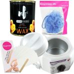 Kozmiss Ağda Isıtıcı Makine New Favor 800 ml Naturel Konserve Sir Ağda Seti 4 Parça