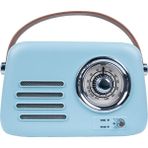 Kozmos FB-R303-BL Retro Mavi Radyo Bluetooth Hoparlör