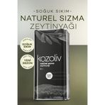 kozoliv SOĞUK SIKIM NATUREL SIZMA ZEYTİNYAĞI 5 LT TENEKE KUTU