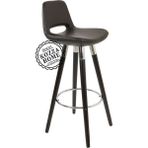 Kozza Home Retro 220 Krom Bar Sandalye, 65 Cm