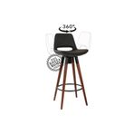 KOZZA HOME Retro 360 Döner Oturum Bar Sandalye - 75 cm