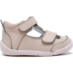 KP50 Kifidis-Kids Ilk Adım Unisex Çocuk Deri Ayakkabı 19-25 - Pudra