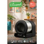 Kplb-10771 Akıllı Kendi Kendini Temizleyen Kedi Tuvaleti | 60L Geniş İç Hacim & Koku Giderici Siyah